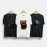 Buaman, Chimp Warzone and Cool Fox | SABEZY ESSENTIALS Cotton Regular Men's T-Shirt | Black | White (Pack Of 3)