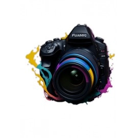 Camera Splash | SABEZY ESSENTIALS Cotton Regular Women's T-Shirt | White