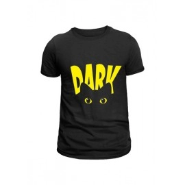 Dark Cat | SABEZY ESSENTIALS Cotton Regular Women's T-Shirt | Black