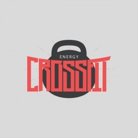Energy Crossfit | Mens Slim Fit White T-shirt