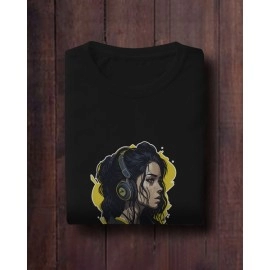 Fight Club | SABEZY ESSENTIALS Cotton Regular Women's T-Shirt | Black