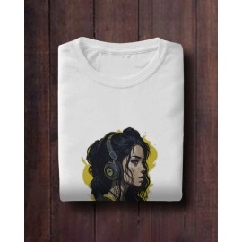 Fight Club | SABEZY ESSENTIALS Cotton Regular Women's T-Shirt | White