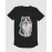 Furry Bolt | SABEZY ESSENTIALS Cotton Regular Men's T-Shirt | Black