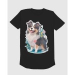 Furry Burry | SABEZY ESSENTIALS Cotton Regular Men's T-Shirt | Black