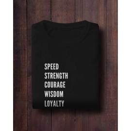 Hanuman | SABEZY ESSENTIALS Cotton Regular Women's T-Shirt | Black