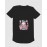 Hello Kitty | SABEZY ESSENTIALS Cotton Regular Men's T-Shirt | Black