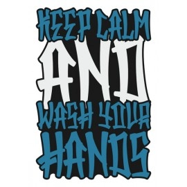 Keep Calm | SABEZY ESSENTIALS Cotton Regular Women's T-Shirt | Black