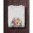 Little kitten | SABEZY ESSENTIALS Cotton Regular Men's T-Shirt | White