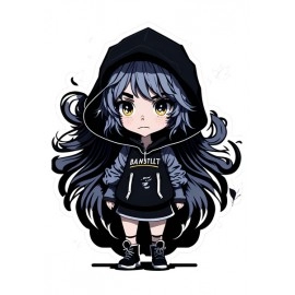 Magic Girl | SABEZY ESSENTIALS Cotton Regular Women's T-Shirt | Black