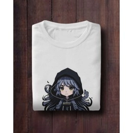 Magic Girl | SABEZY ESSENTIALS Cotton Regular Women's T-Shirt | White