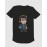 Messi Magic | SABEZY ESSENTIALS Cotton Regular Men's T-Shirt | Black