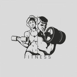 Muscular fitness | Solid Round Neck Womens White Tshirt