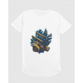 Plane Zone | SABEZY ESSENTIALS Cotton Regular Men's T-Shirt | White