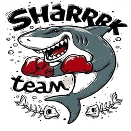 Sharrrk Team | SABEZY ESSENTIALS Cotton Regular Women's T-Shirt | White