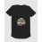 Travel Van | SABEZY ESSENTIALS Cotton Regular Women's T-Shirt | Black