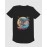 Unicorn | SABEZY ESSENTIALS Cotton Regular Men's T-Shirt | Black