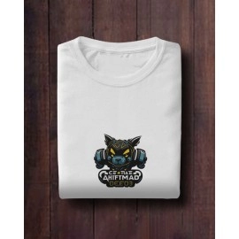 Animad | SABEZY ESSENTIALS Cotton Regular Men's T-Shirt | White