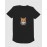 Baby Fox | SABEZY ESSENTIALS Cotton Regular Men's T-Shirt | Black