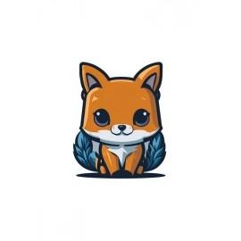 Baby Fox | SABEZY ESSENTIALS Cotton Regular Women's T-Shirt | White