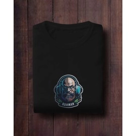 Buaman | SABEZY ESSENTIALS Cotton Regular Women's T-Shirt | Black