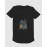 Eiffel Tower | SABEZY ESSENTIALS Cotton Regular Men's T-Shirt | Black