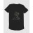 Funky Dog | SABEZY ESSENTIALS Cotton Regular Men's T-Shirt | Black