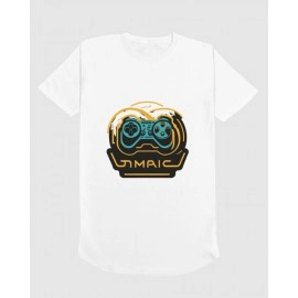 Game Day | SABEZY ESSENTIALS Cotton Regular Men's T-Shirt | White