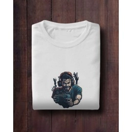 GameZ | SABEZY ESSENTIALS Cotton Regular Women's T-Shirt | White