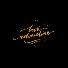 Love Adventure | Mens Regular Fit White T-Shirt