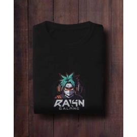 Naruto | SABEZY ESSENTIALS Cotton Regular Men's T-Shirt | Black