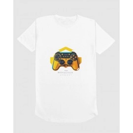 Play Hard | SABEZY ESSENTIALS Cotton Regular Women's T-Shirt | White