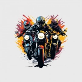 Rider Squad | SABEZY ESSENTIALS Cotton Regular Women's T-Shirt | Black