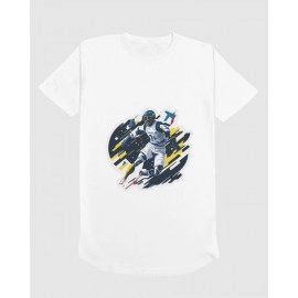 Rugby Bunny | SABEZY ESSENTIALS Cotton Regular Women's T-Shirt | White