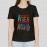 A Smooth Sea Never Made Skillful Sailor | SABEZY ESSENTIALS Cotton Regular Women's T-Shirt | Black