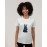 Blue Rabbit | SABEZY ESSENTIALS Cotton Regular Women's T-Shirt | White