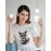 Cute Fox | SABEZY ESSENTIALS Cotton Regular Women's T-Shirt | White