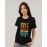 Don't Be Busy Just Be Productive | SABEZY ESSENTIALS Cotton Regular Women's T-Shirt | Black