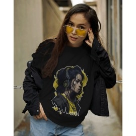 Fight Club | SABEZY ESSENTIALS Cotton Regular Women's T-Shirt | Black