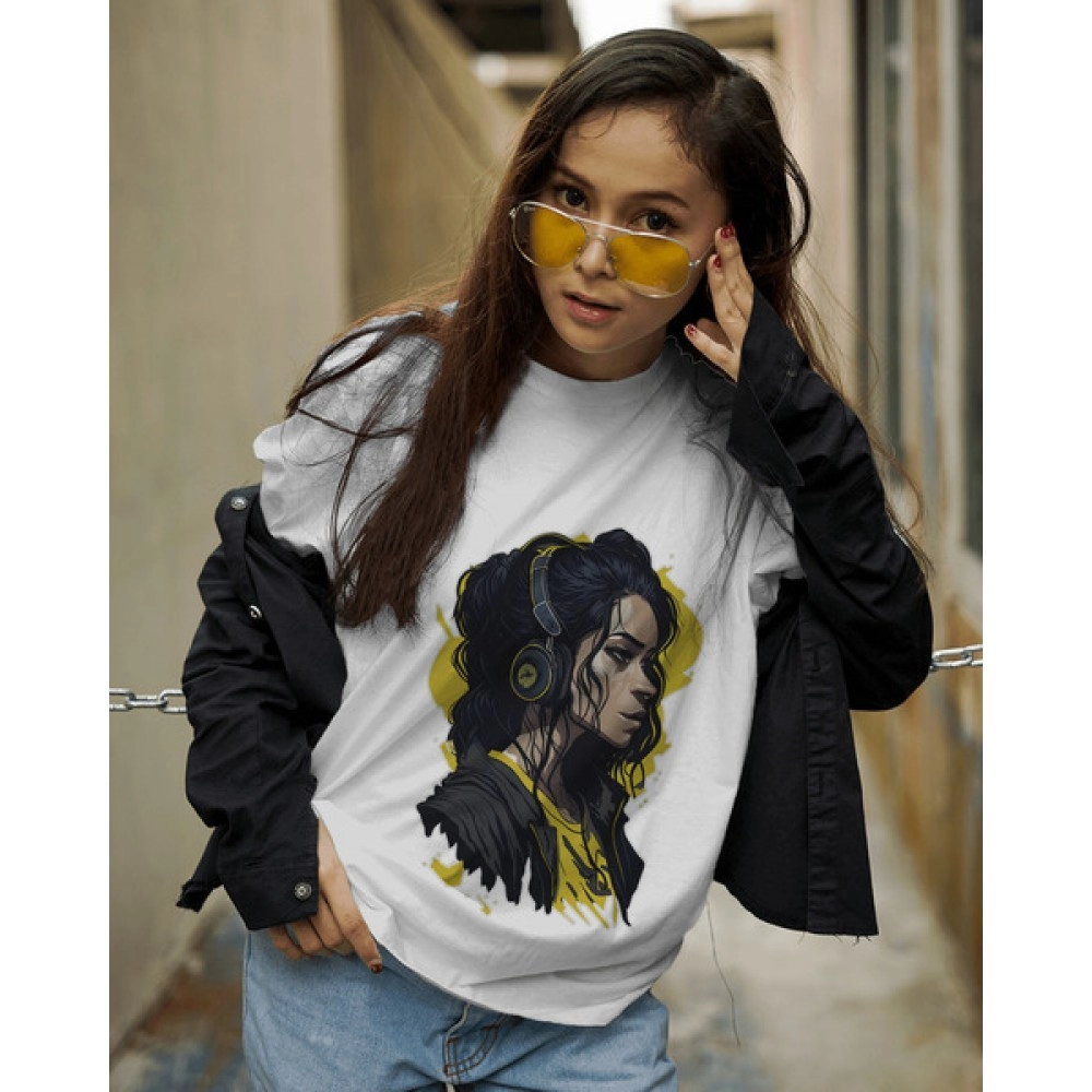 Fight Club | SABEZY ESSENTIALS Cotton Regular Women's T-Shirt | White