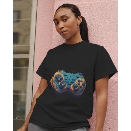 Gaming Gears | SABEZY ESSENTIALS Cotton Regular Women's T-Shirt | Black