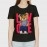 Love Teddy | SABEZY ESSENTIALS Cotton Regular Women's T-Shirt | Black
