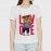 Love Teddy | SABEZY ESSENTIALS Cotton Regular Women's T-Shirt | White