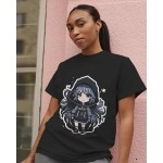 Magic Girl | SABEZY ESSENTIALS Cotton Regular Women's T-Shirt | Black