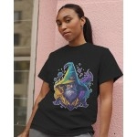 Magician | SABEZY ESSENTIALS Cotton Regular Women's T-Shirt | Black