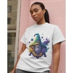 Magician | SABEZY ESSENTIALS Cotton Regular Women's T-Shirt | White