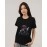 Rakuten Ninja | SABEZY ESSENTIALS Cotton Regular Women's T-Shirt | Black
