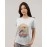 Twitty | SABEZY ESSENTIALS Cotton Regular Women's T-Shirt | White