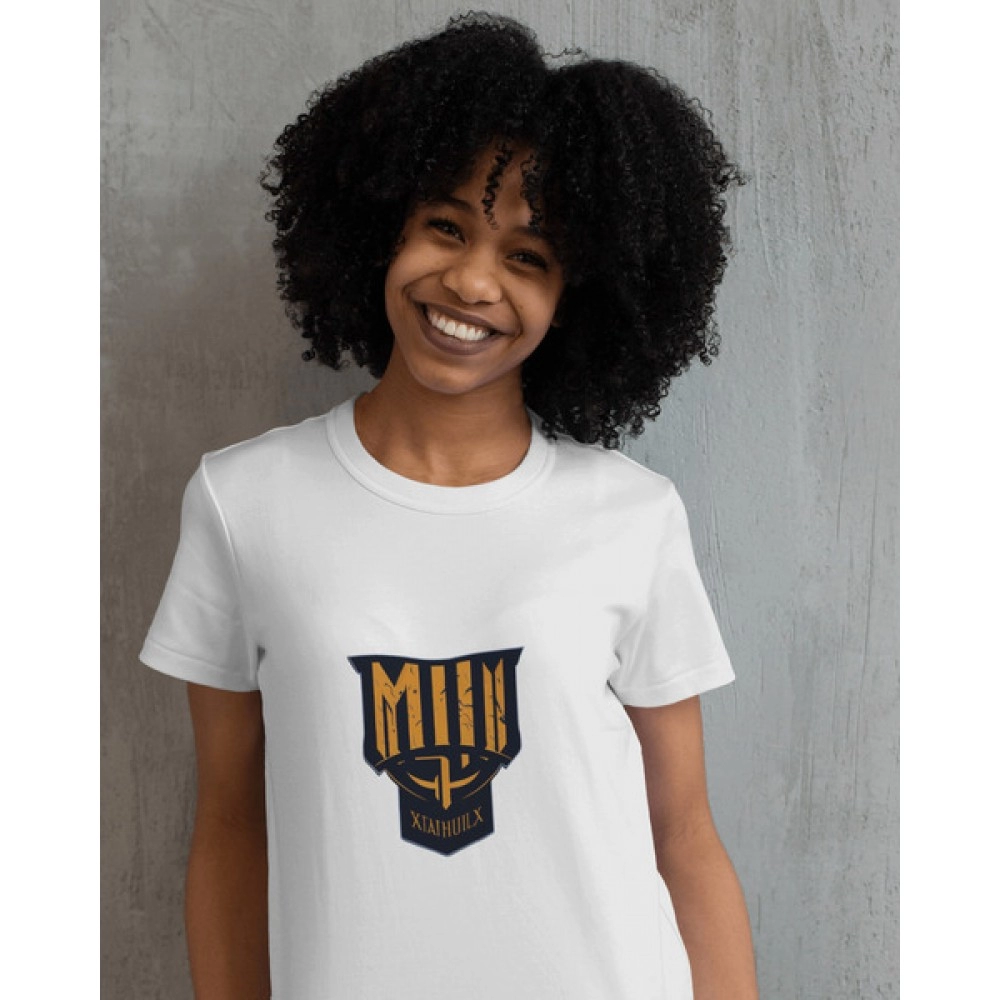 Warhead | SABEZY ESSENTIALS Cotton Regular Women's T-Shirt | White