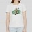 Skate | Women Letter Print White T-shirt