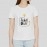 Ticket 1 Way | Womens Relaxed Fit White T-Shirt